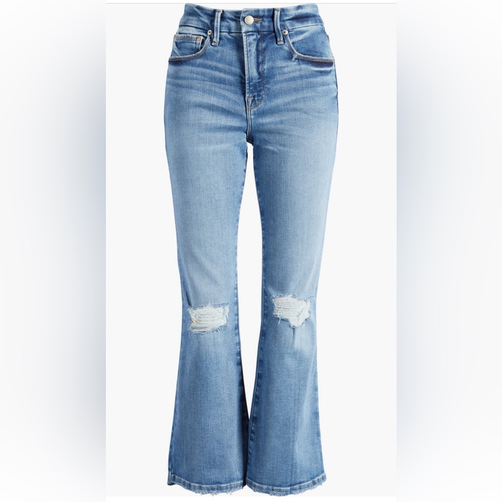 Good American Soft Tech mini bootcut